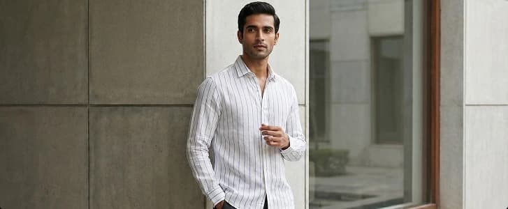 Riviera Classic Shirt — Natural